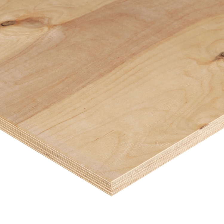 Фанера ФК 1525х1525х15мм, сорт 4/4