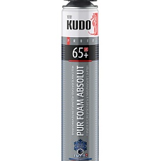 KUDO Пена монтажная полиуретановая PROF 65+ ARKTIKA 1л/12