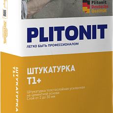 Плитонит Т1+ штукатурка цементная 25 кг