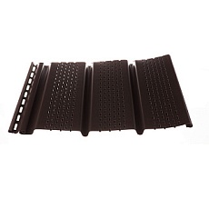 Дёке STANDARD Софит полная перфорация  (Шоколад) 3000**1,0мм / 0,92м2