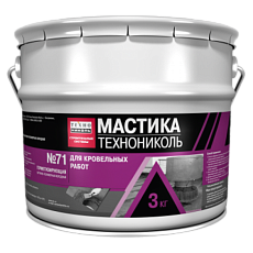 Мастика герметизирующая ТехноНИКОЛЬ №71 ведро 3кг